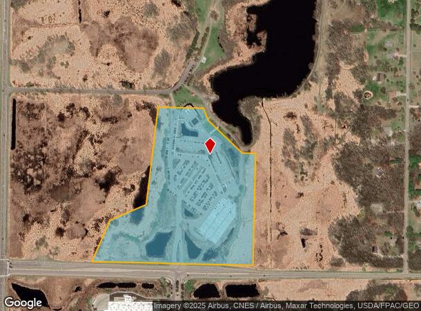 4321 109Th Ave Ne, Minneapolis, MN Parcel Map