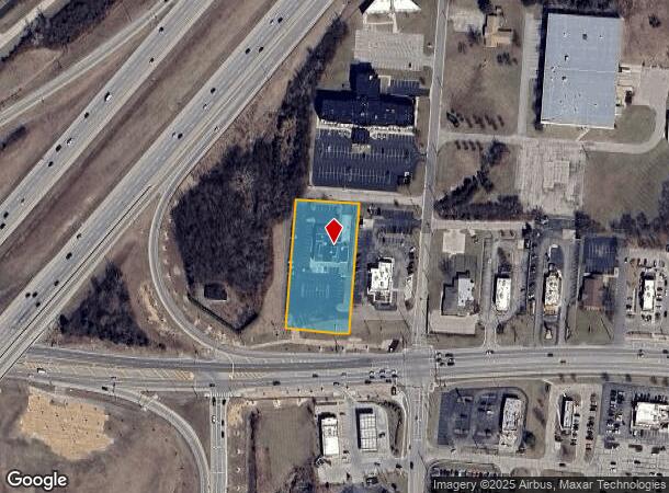  950 W Central Ave, Springboro, OH Parcel Map