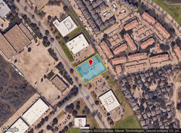  1624 W Walnut Hill Ln, Irving, TX Parcel Map
