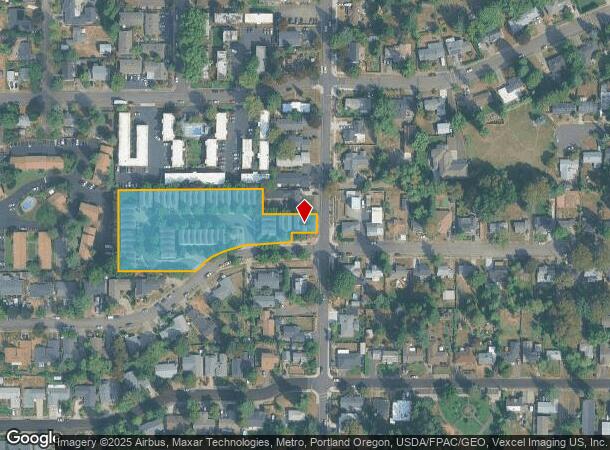  13625 Sw Hazel St, Beaverton, OR Parcel Map