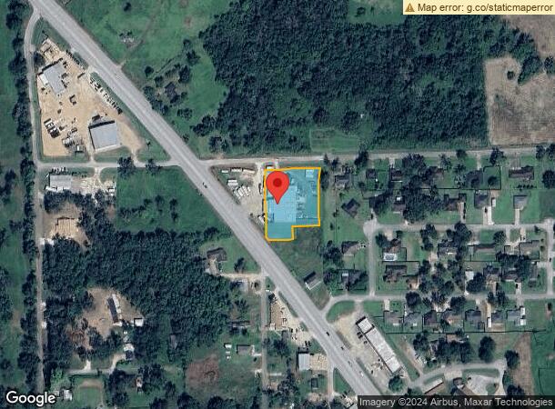  1215 N Brooks St, Brazoria, TX Parcel Map