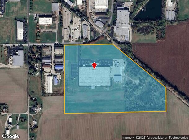 983 S Marr Rd, Columbus, IN Parcel Map