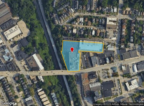  4709 Baum Blvd, Pittsburgh, PA Parcel Map