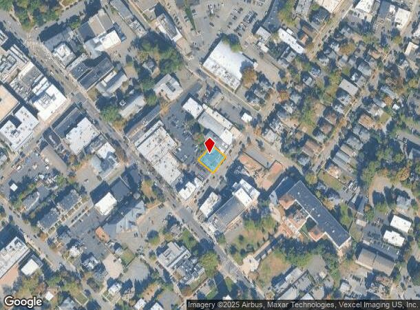  10 Pine St, Morristown, NJ Parcel Map