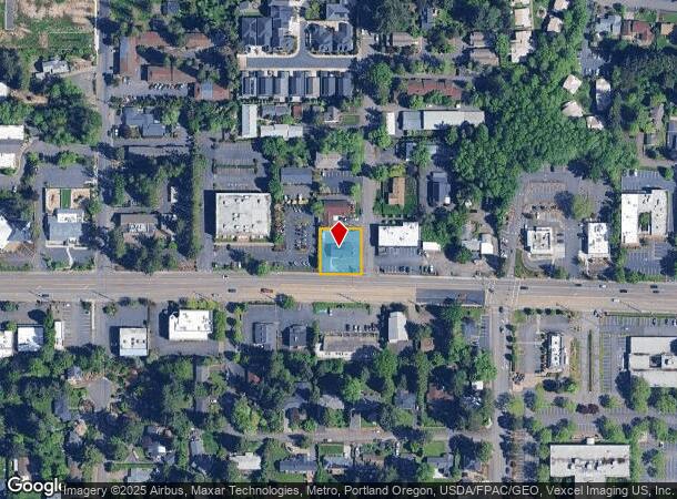  9645 Sw Beaverton Hillsdale Hwy, Beaverton, OR Parcel Map