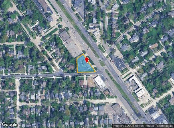 28653 Woodward Ave, Berkley, MI Parcel Map