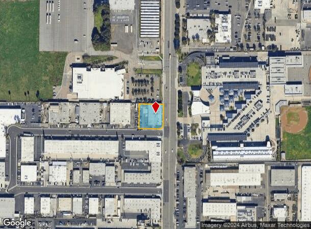  1422-1430 S Grand Ave, Santa Ana, CA Parcel Map