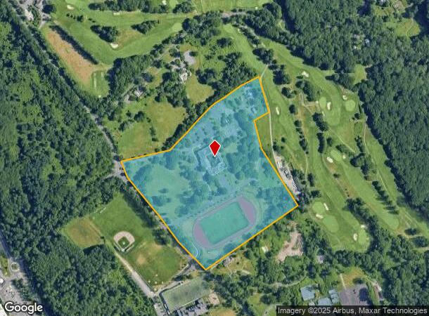  1275 King St, Greenwich, CT Parcel Map