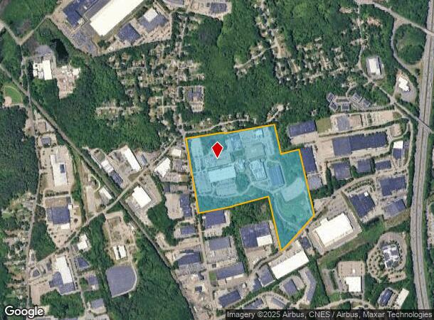  1 Analog Way, Wilmington, MA Parcel Map