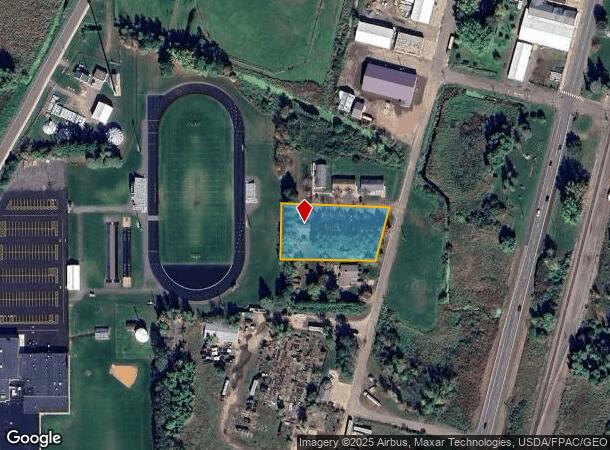 Broadway Ave S, Braham, MN Parcel Map