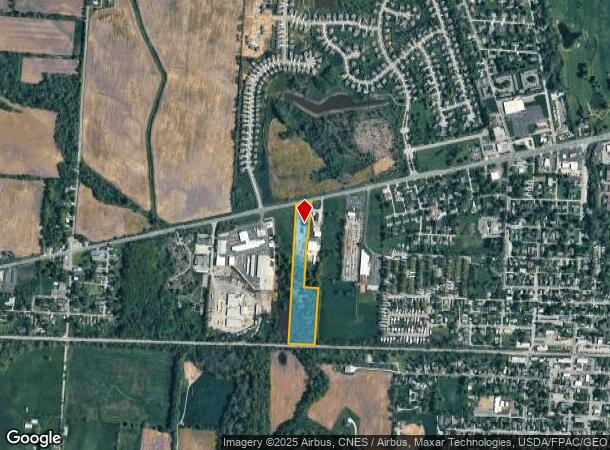  441 W Broad St, Pataskala, OH Parcel Map