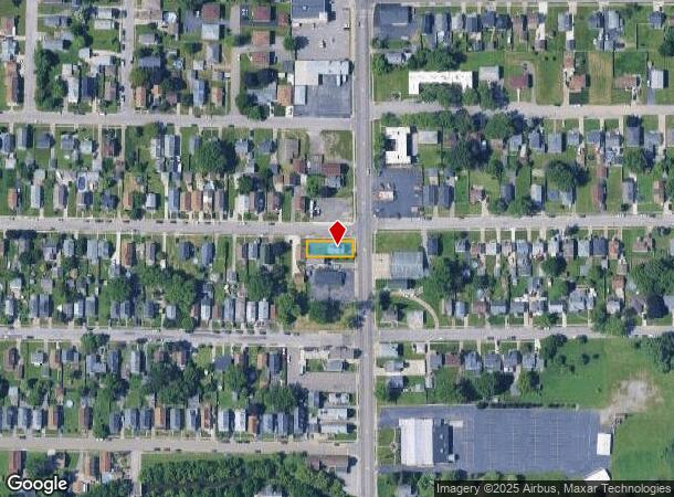  3141 S Park Ave, Buffalo, NY Parcel Map
