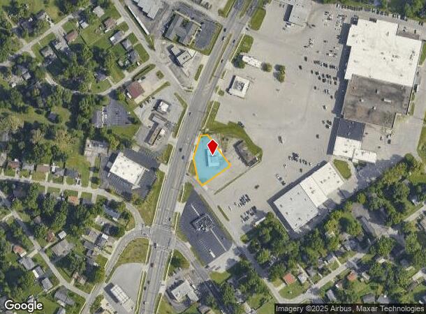  1708 E 10Th St, Jeffersonville, IN Parcel Map