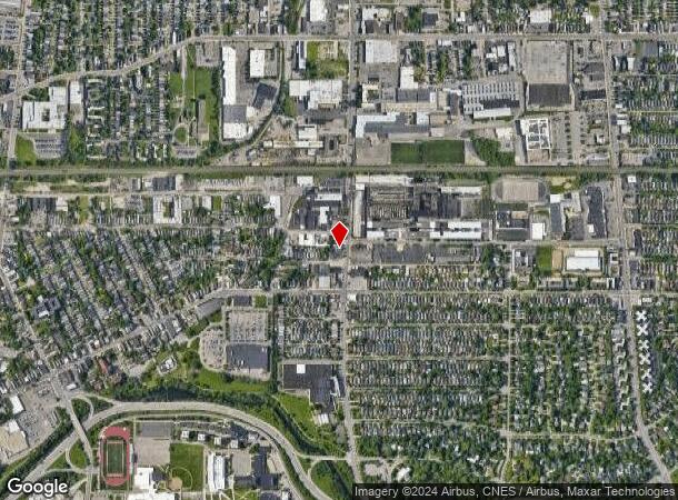  1652 Elmwood Ave, Buffalo, NY Parcel Map