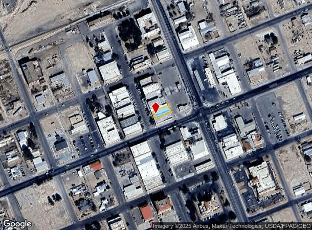  236 S Oak St, Pecos, TX Parcel Map
