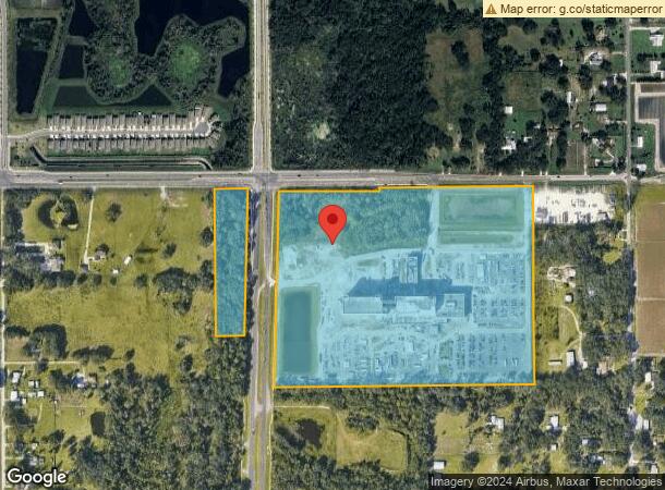  3202 N Park Rd, Plant City, FL Parcel Map