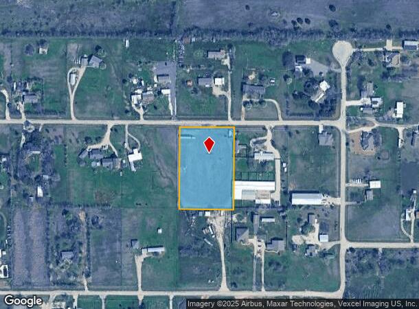 18010 Tydings Rd, Justin, TX Parcel Map