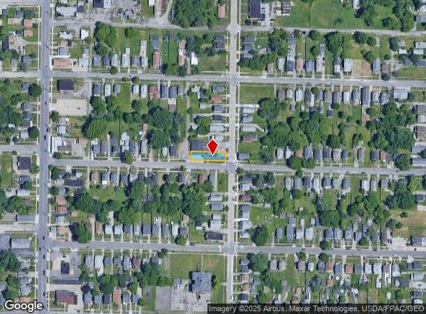 1752 Hamilton Ave, Lorain, OH Parcel Map
