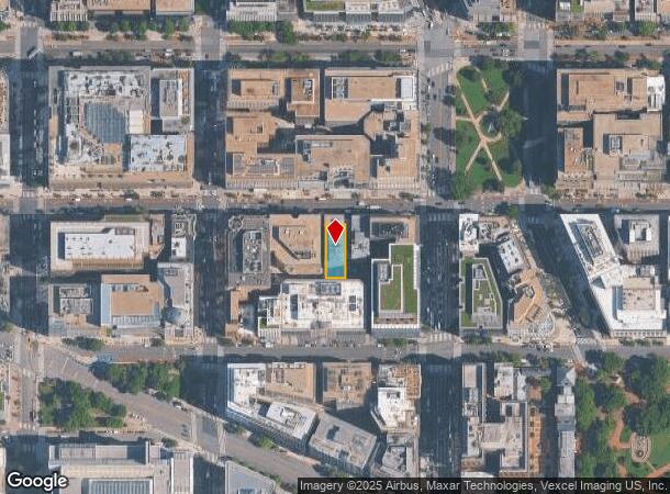  1720 I St Nw, Washington, DC Parcel Map