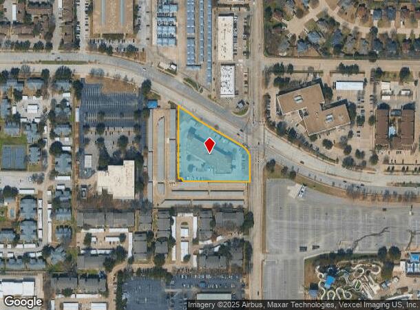 1630 E Lamar Blvd, Arlington, TX Parcel Map