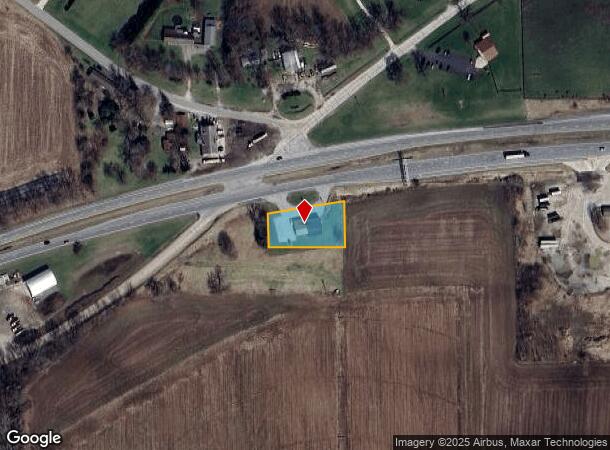  5424 E Us Highway 20, Rolling Prairie, IN Parcel Map