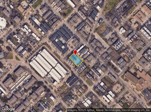 4406 Lafayette St, Dallas, TX Parcel Map