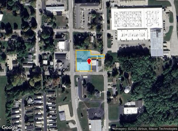 819 S Detroit St, Lagrange, IN Parcel Map