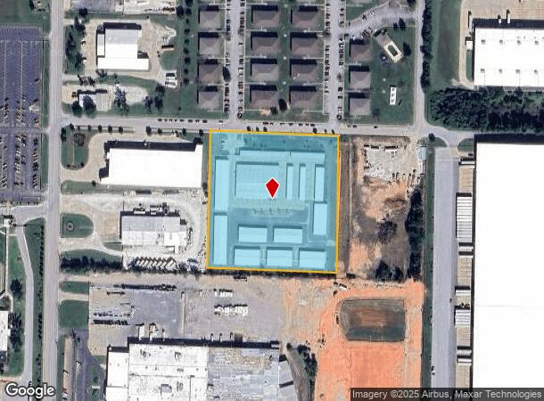  1250 Commons Dr, Rogers, AR Parcel Map