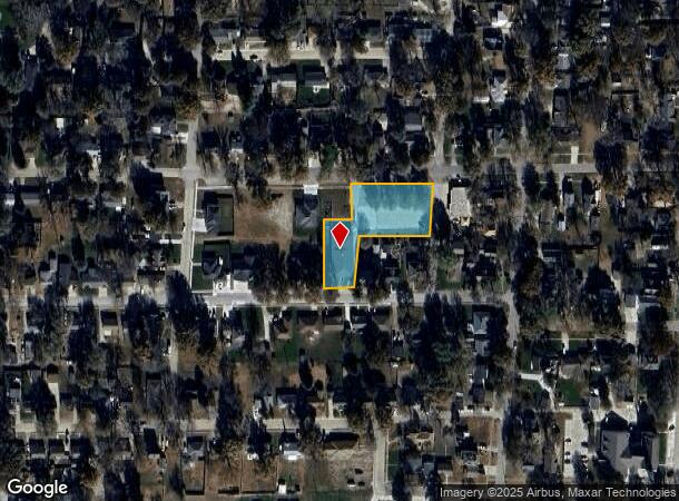  805 W 10Th St, Wahoo, NE Parcel Map