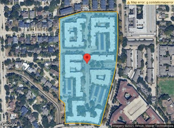  7510 Brompton St, Houston, TX Parcel Map