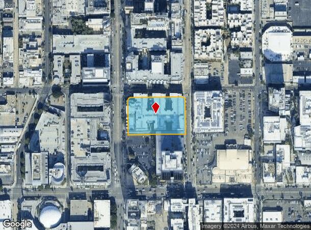  1540 Vine St, Los Angeles, CA Parcel Map