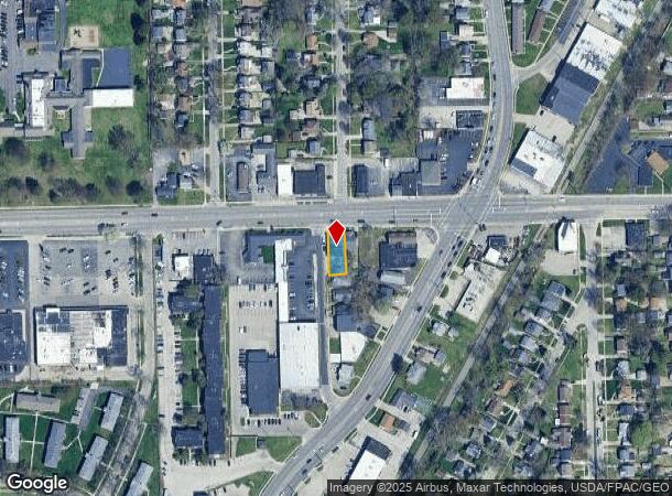  2631 W Central Ave, Toledo, OH Parcel Map
