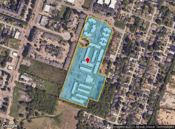  4002 Corder St, Houston, TX Parcel Map