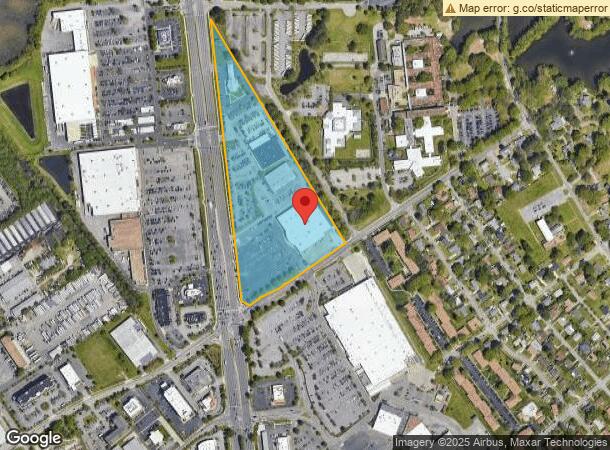  1200 N Military Hwy, Norfolk, VA Parcel Map