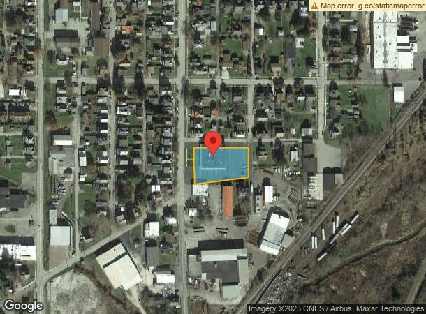  651 S Center Ave, Somerset, PA Parcel Map