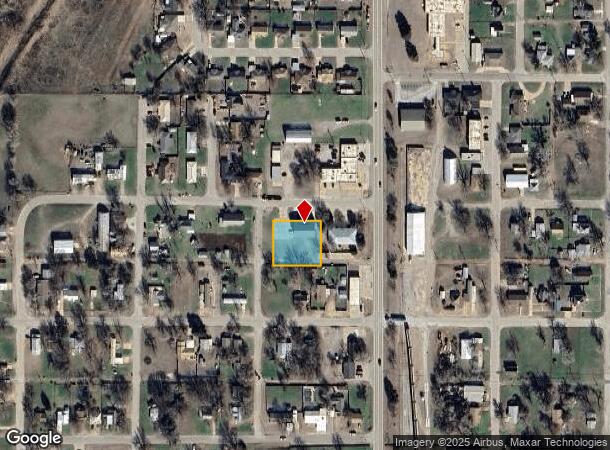 621 W 3Rd St, Watonga, OK Parcel Map