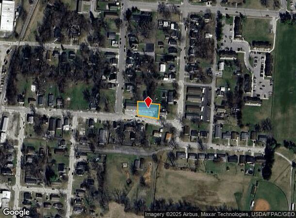  345 Doan St, Wilmington, OH Parcel Map