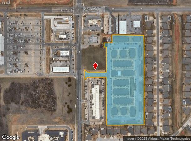  10700 S May Ave, Oklahoma City, OK Parcel Map