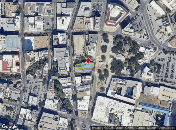  307 Alamo Plz, San Antonio, TX Parcel Map