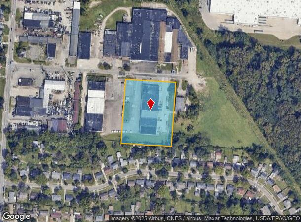  3551 E Fulton St, Columbus, OH Parcel Map