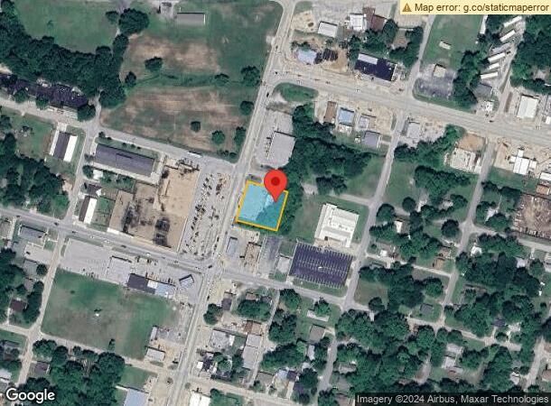  1220 N Washington St, Ardmore, OK Parcel Map