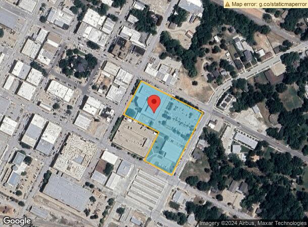  109 S Jackson St, Waxahachie, TX Parcel Map