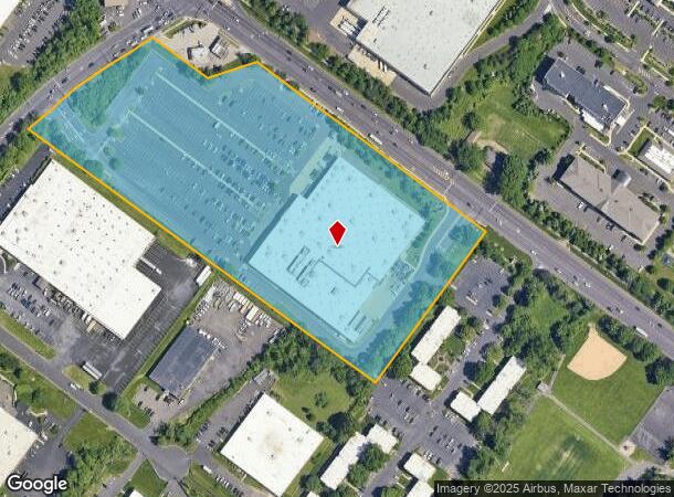 100 E Street Rd, Warminster, PA Parcel Map