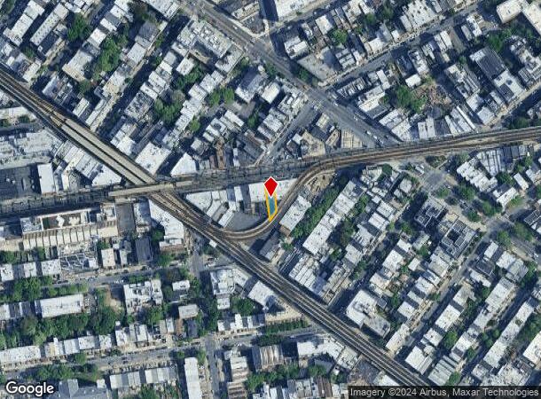  1156 Myrtle Ave, Brooklyn, NY Parcel Map