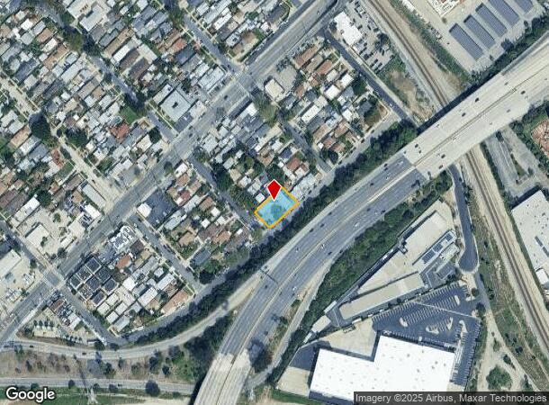 3025 Perlita Ave, Los Angeles, CA Parcel Map