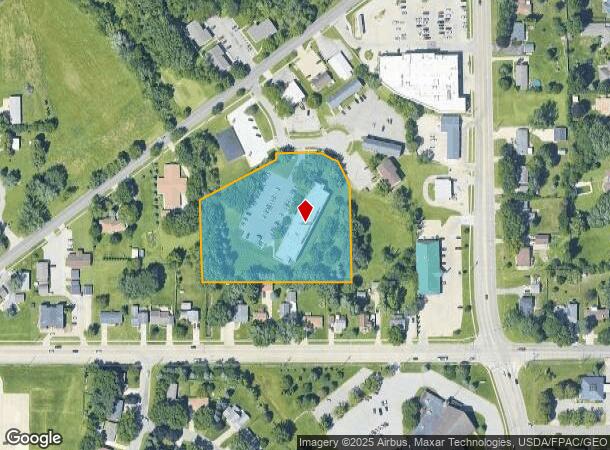 1119 Kent Cir, Waterloo, IA Parcel Map
