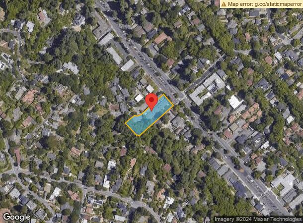  216 Miller Ave, Mill Valley, CA Parcel Map