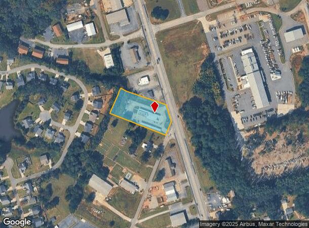  1411 Pearman Dairy Rd, Anderson, SC Parcel Map