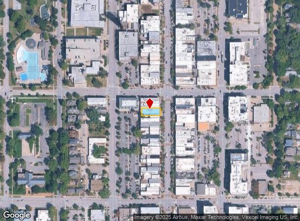 805 Massachusetts St, Lawrence, KS Parcel Map