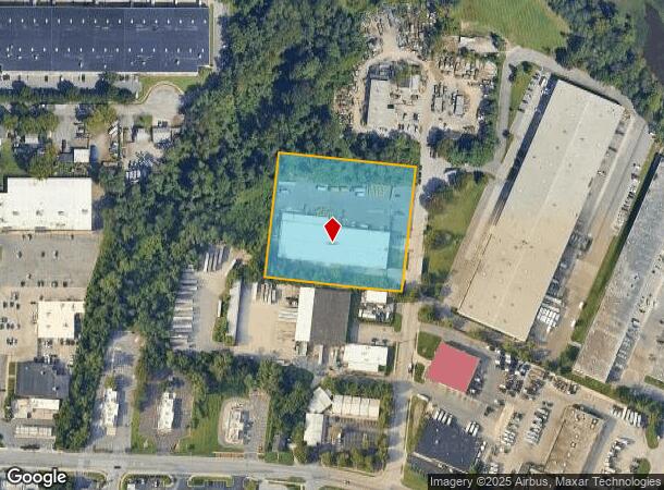  822 Central Ave, Linthicum Heights, MD Parcel Map